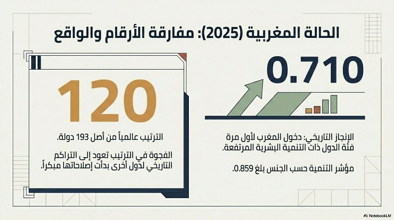 الحالة المغربية (2025): مفارقة الأرقام والواقع