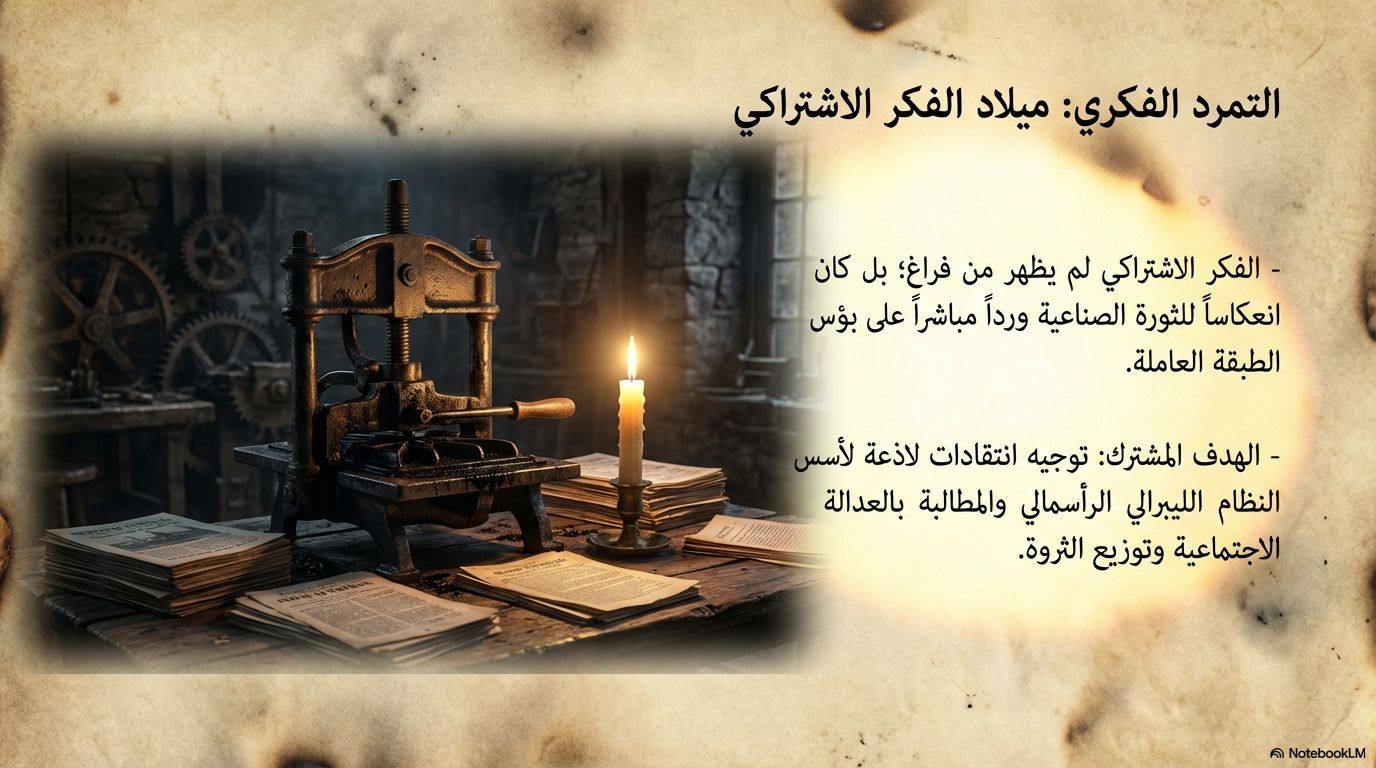 التمرد الفكري: ميلاد الفكر الاشتراكي