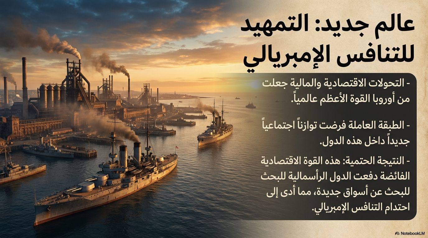 عالم جديد: التمهيد للتنافس الإمبريالي
